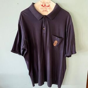 Vintage Colours by Alexander Julian Blue Polo Size XL
